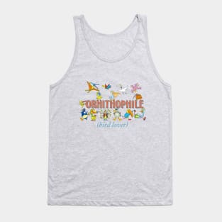 Ornithophile bird lover Tank Top